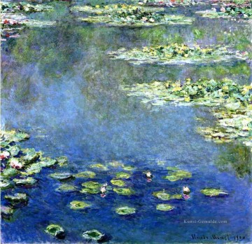  blumen - Wasserlilien 2 Claude Monet impressionistische Blumen